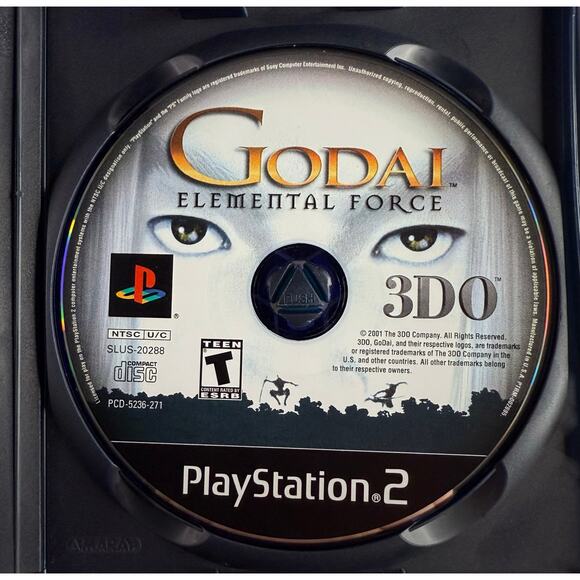 Godai Elemental Force (PS2, 2001) Complete CIB 3DO Ninja Action Adventure - Picture 6 of 7